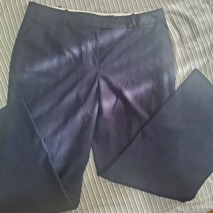 Worthington Pinstripe Navy Pant